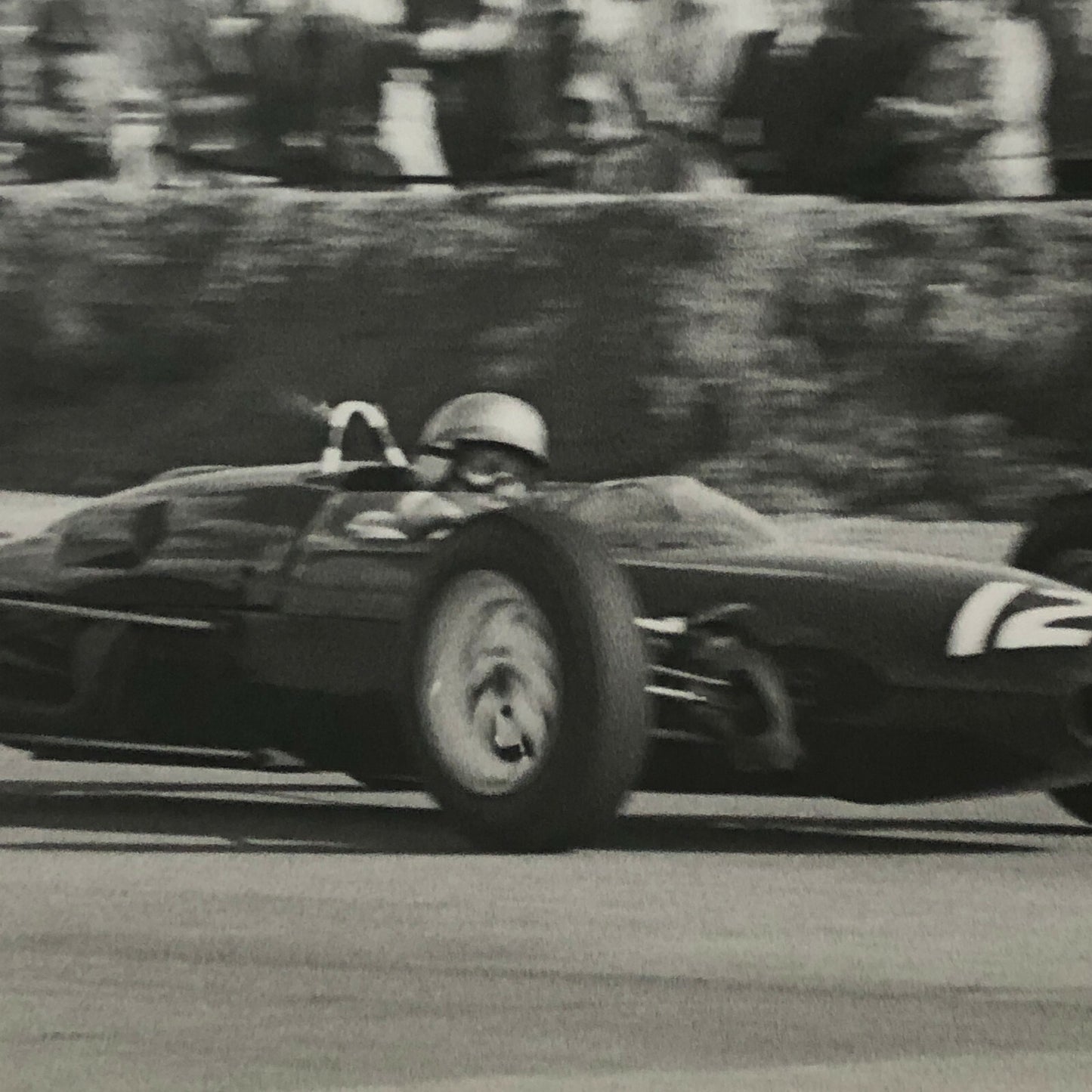 Vintage Car Racing Photo Photograph Print Motorsport