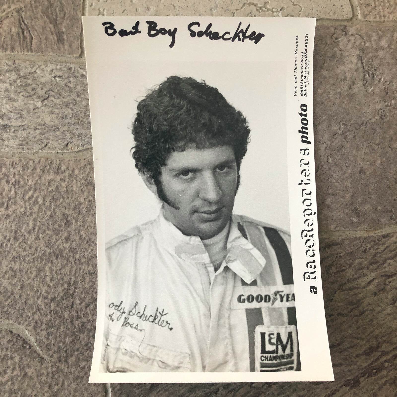 Vintage Canadian Grand Prix Racing Photograph Photo Lot Jody Scheckter 1973