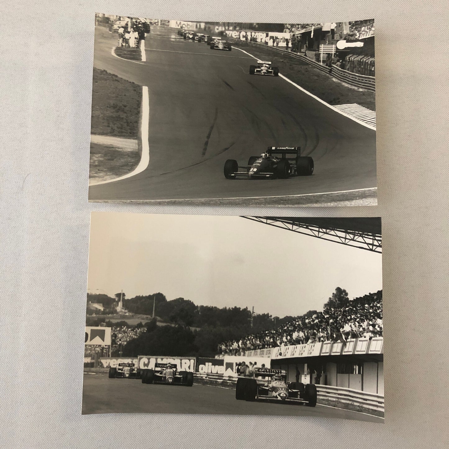 1987 Portugal Grand Prix Formula One Racing Photo Lot of 9 F1 Car Driver