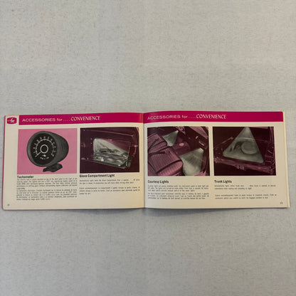 1966 American Motors Accessories Sales Brochure Catalog Advertising Wheels Radio