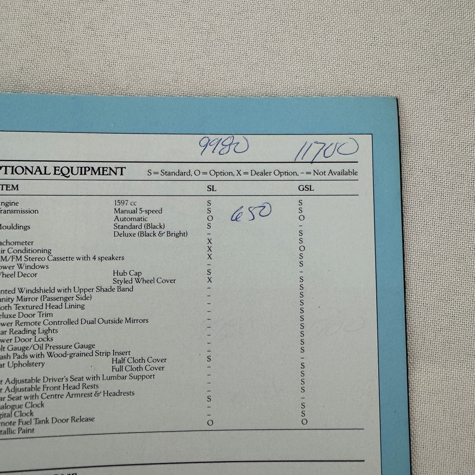 Vintage Hyundai Stellar Car Brochure Canadian Market Vintage Advertising