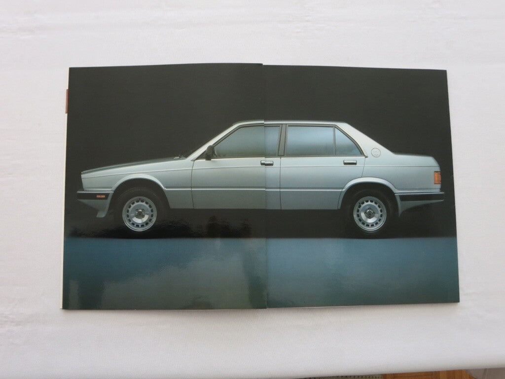 1986 ? Maserati Biturbo 425 Sales Brochure Catalog Advertising 