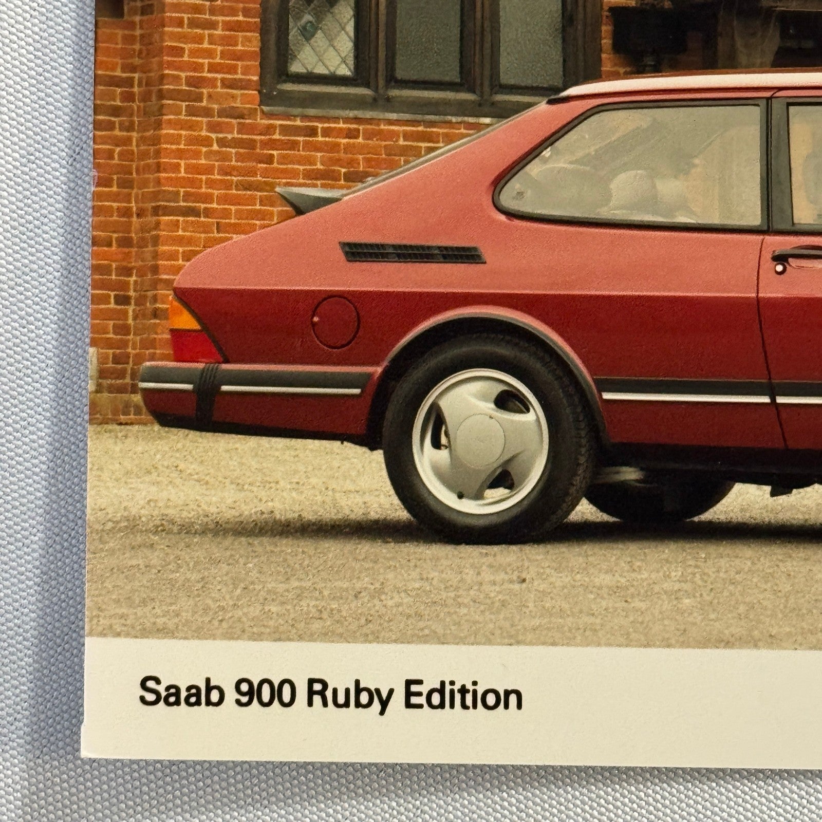 1993 Saab 900 Ruby Edition Car Automobile Factory Press Photo Photograph Print