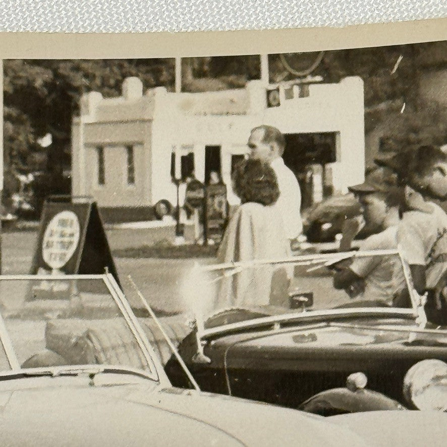 1948 Healey Roadster Car Automobile Photo Photograph Print Vintage