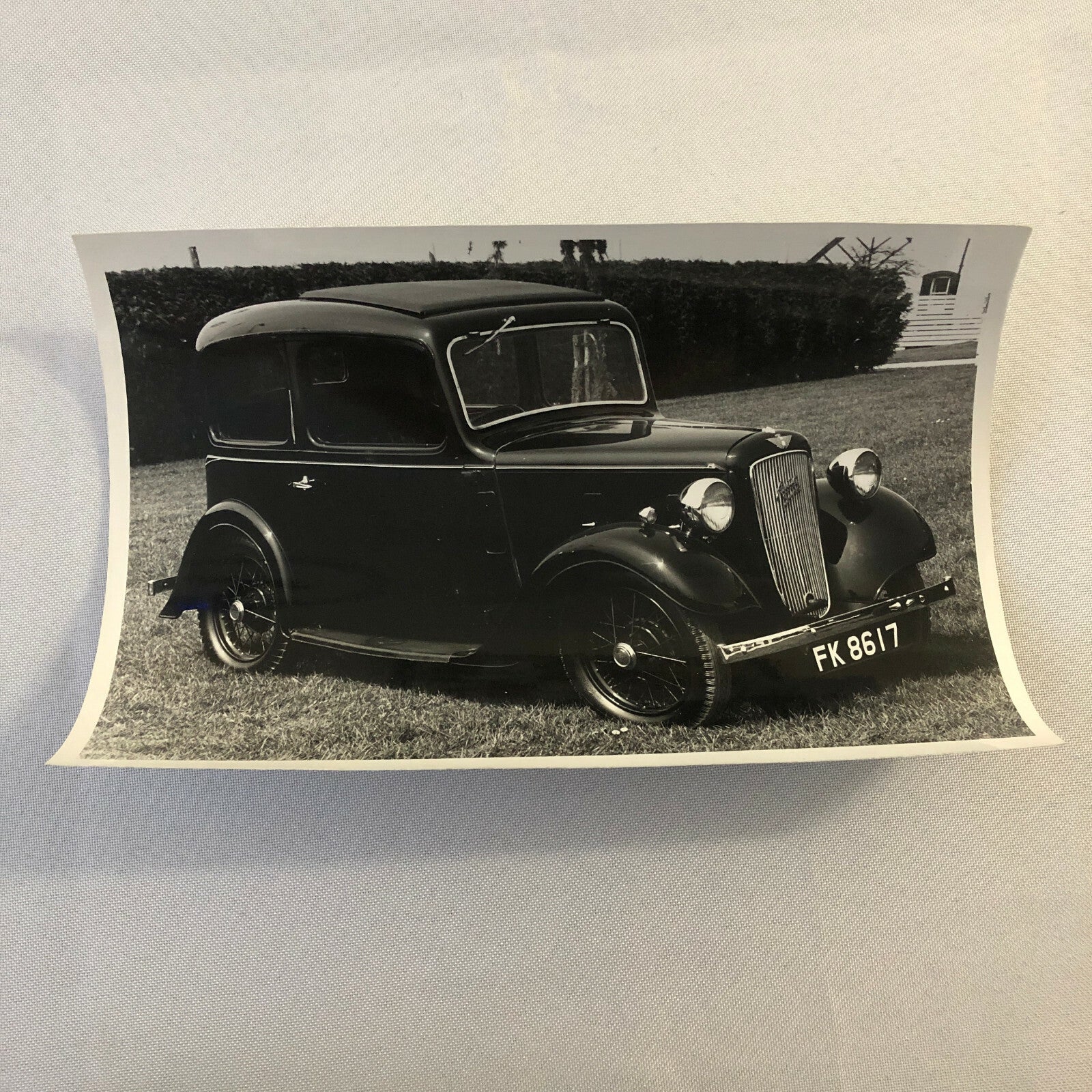 Vintage 1938 Austin Ruby D80 Car Photo Photograph Print - Auction Image ? 
