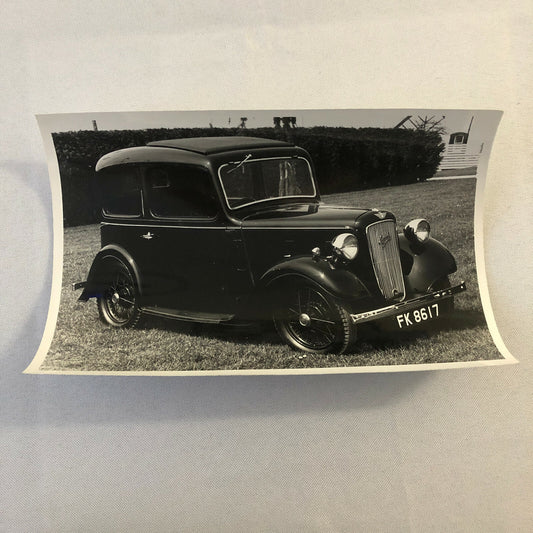 Vintage 1938 Austin Ruby D80 Car Photo Photograph Print - Auction Image ? 