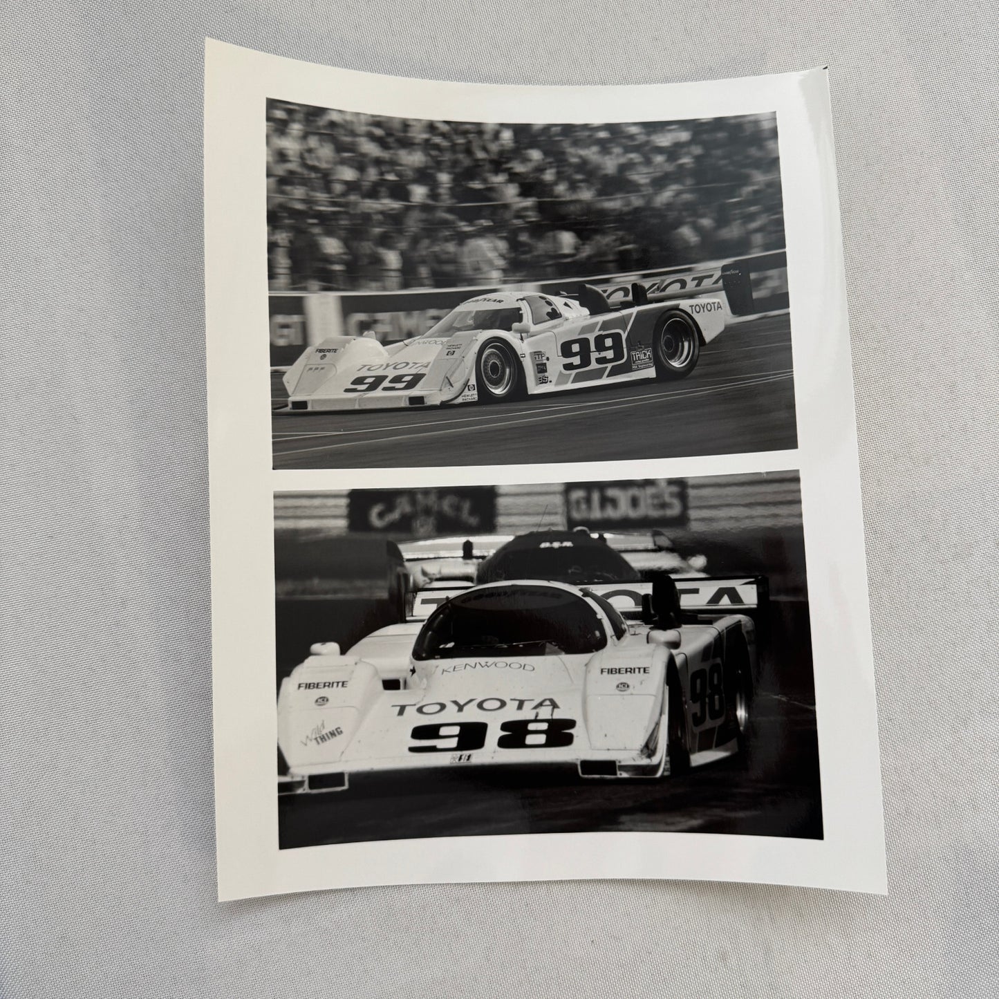 1991 Toyota Motorsport Racing Press Kit Dan Gurney Willy T Ribbs Fangio II