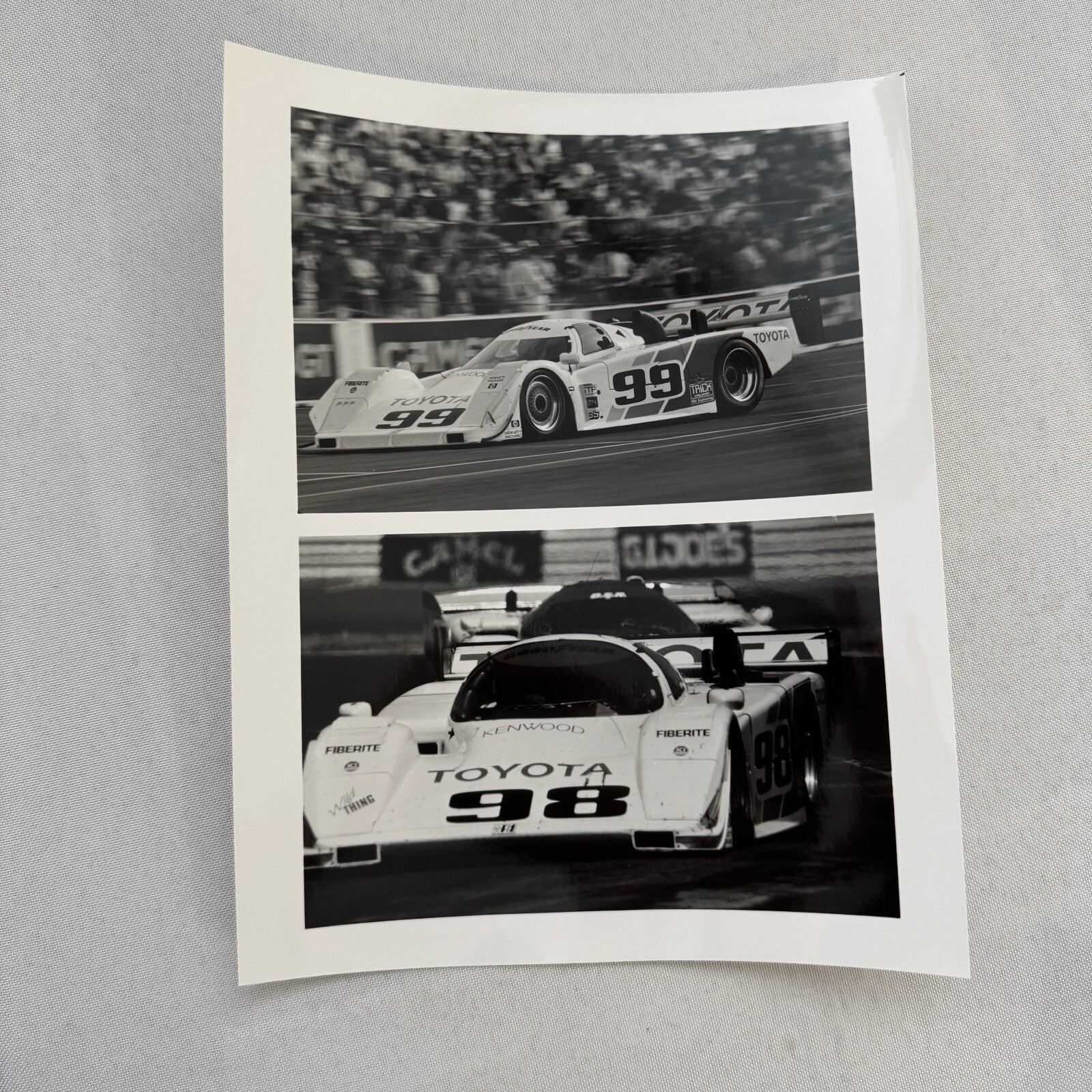 1991 Toyota Motorsport Racing Press Kit Dan Gurney Willy T Ribbs Fangio II