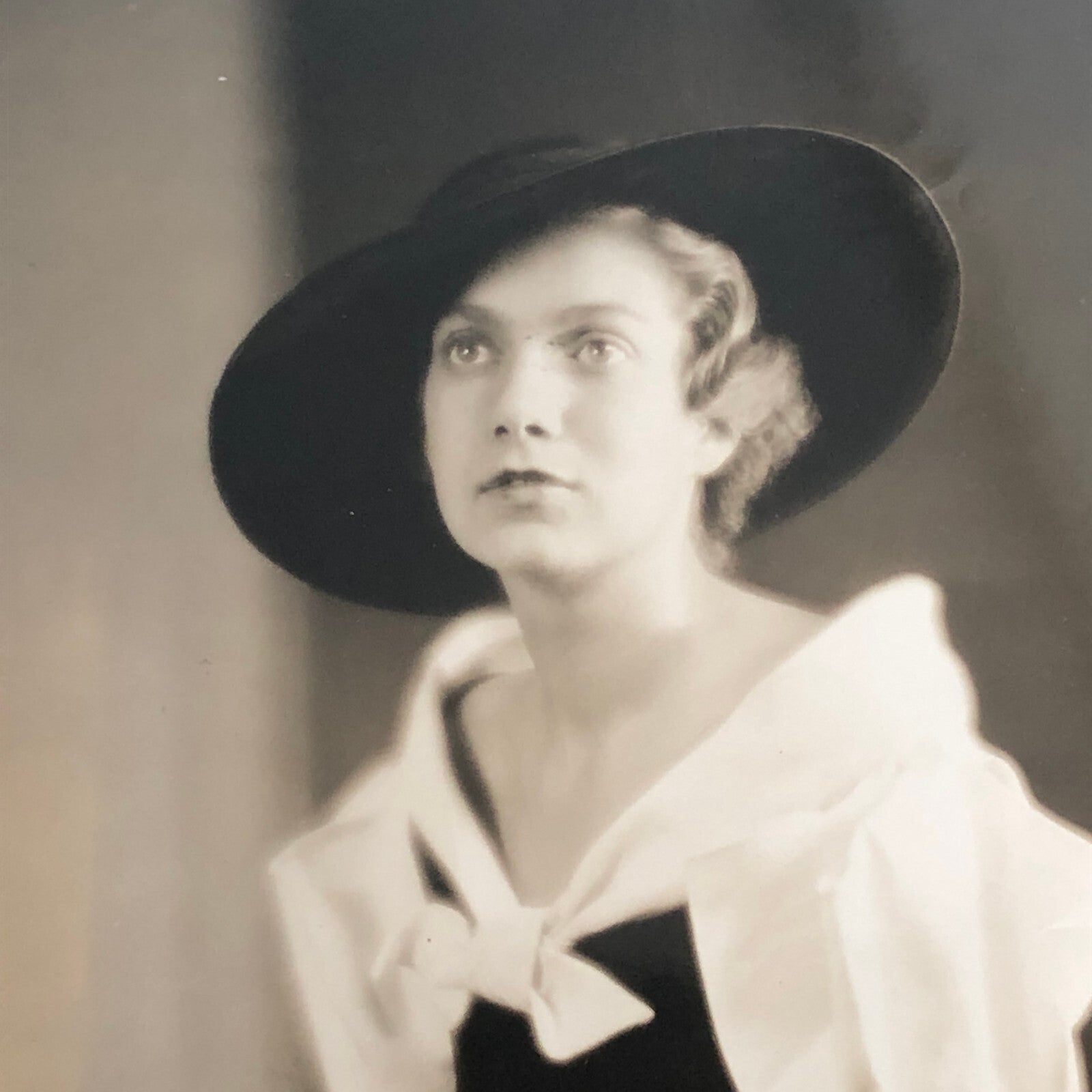 Press Photo Photograph Society Engagement Beautiful Woman Sarah Jackson Coonley