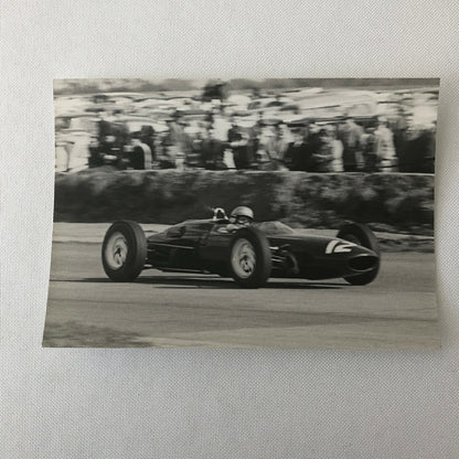 Vintage Car Racing Photo Photograph Print 