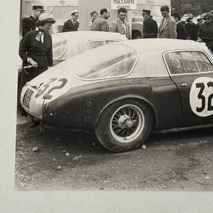 Lancia D20 LeMans 1953 Racing Photo Photograph Vintage Image Modern Print