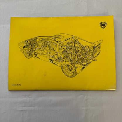 Lancia Rally 037 Rallye Racing Book Dossier Auto Motorsport FRENCH Text