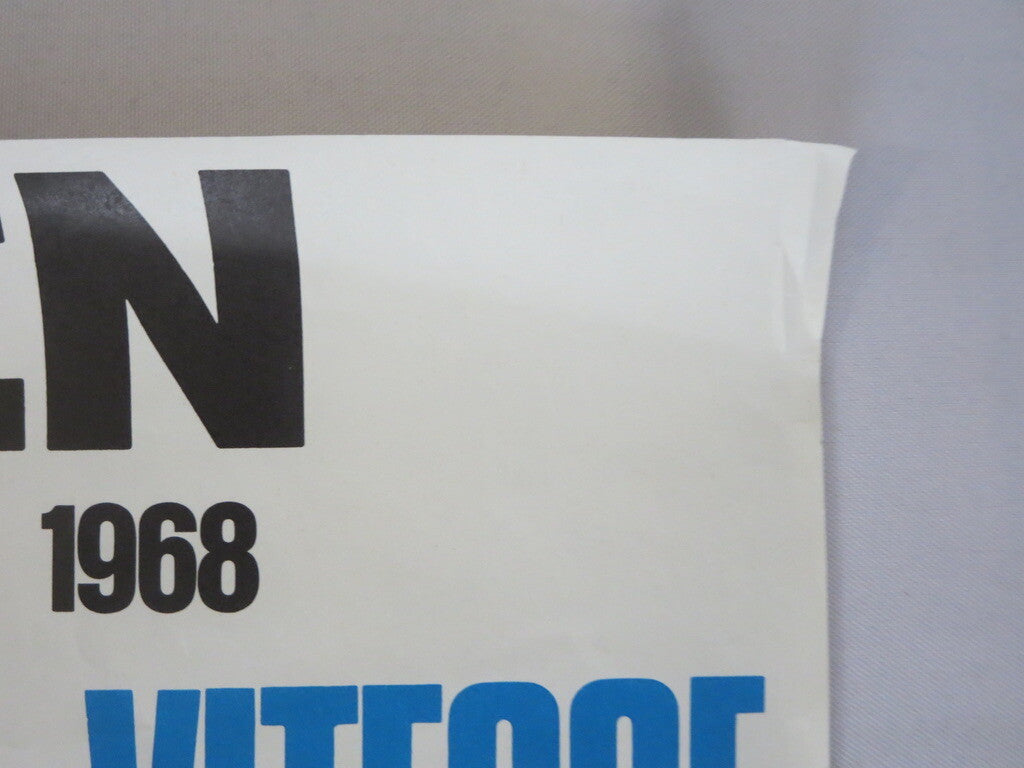Poster Racing Rouen La Coupe Inter de Vitesse 1968 Event Authentic Original
