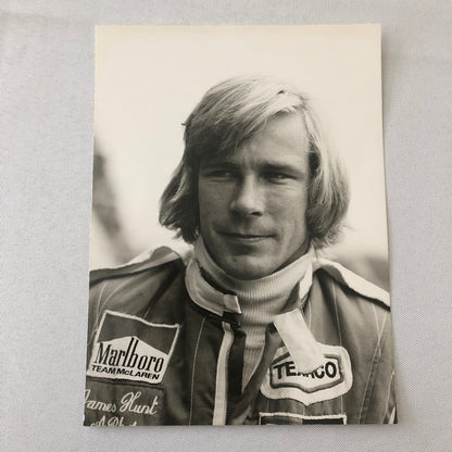 James Hunt Grand Prix Formula One F1 Racing Driver Portrait Photo Photograph