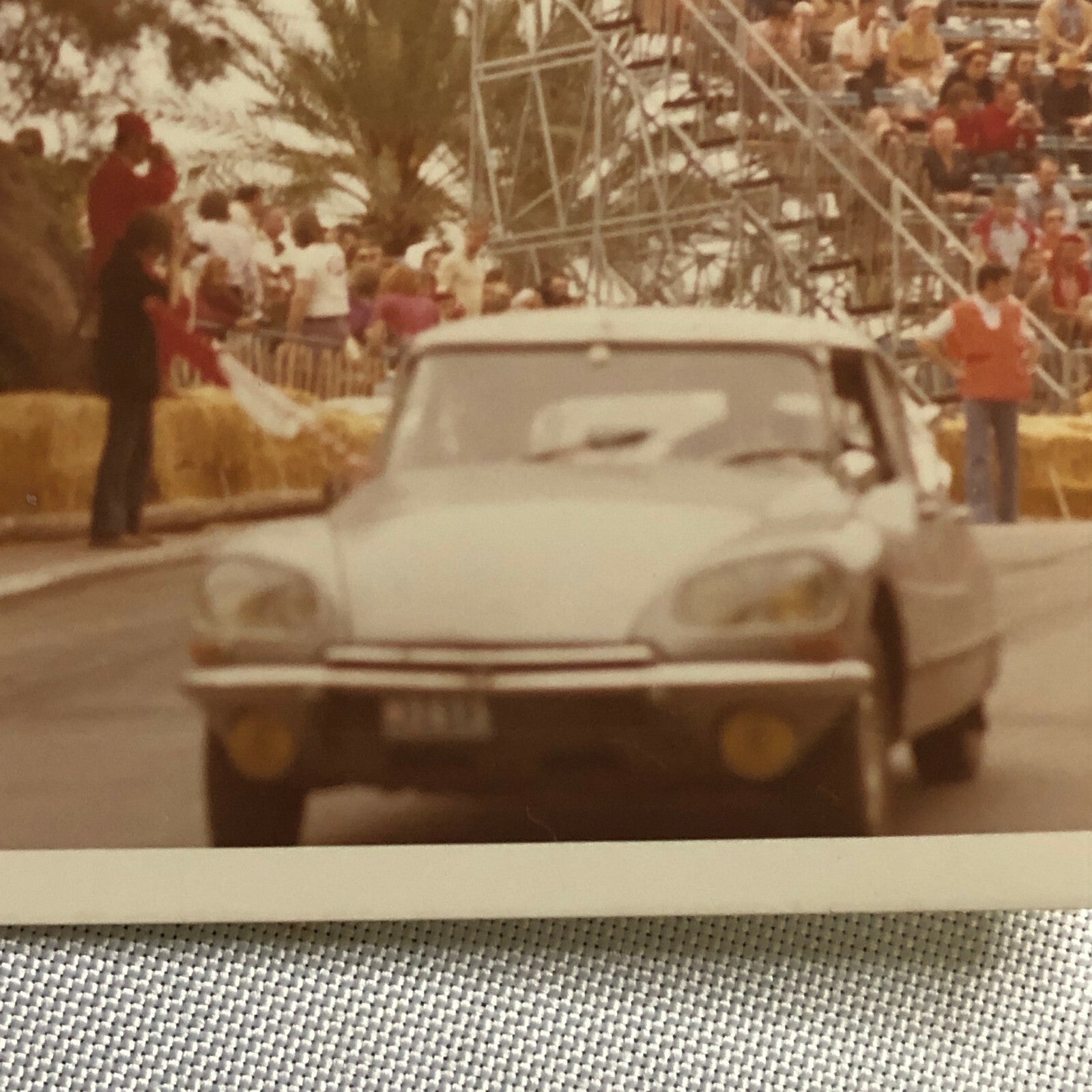 Vintage Citroen Racing Photo Photograph Print 