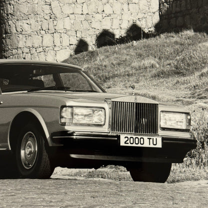 Rolls Royce Silver Spirit Car Factory Press Photo Photograph