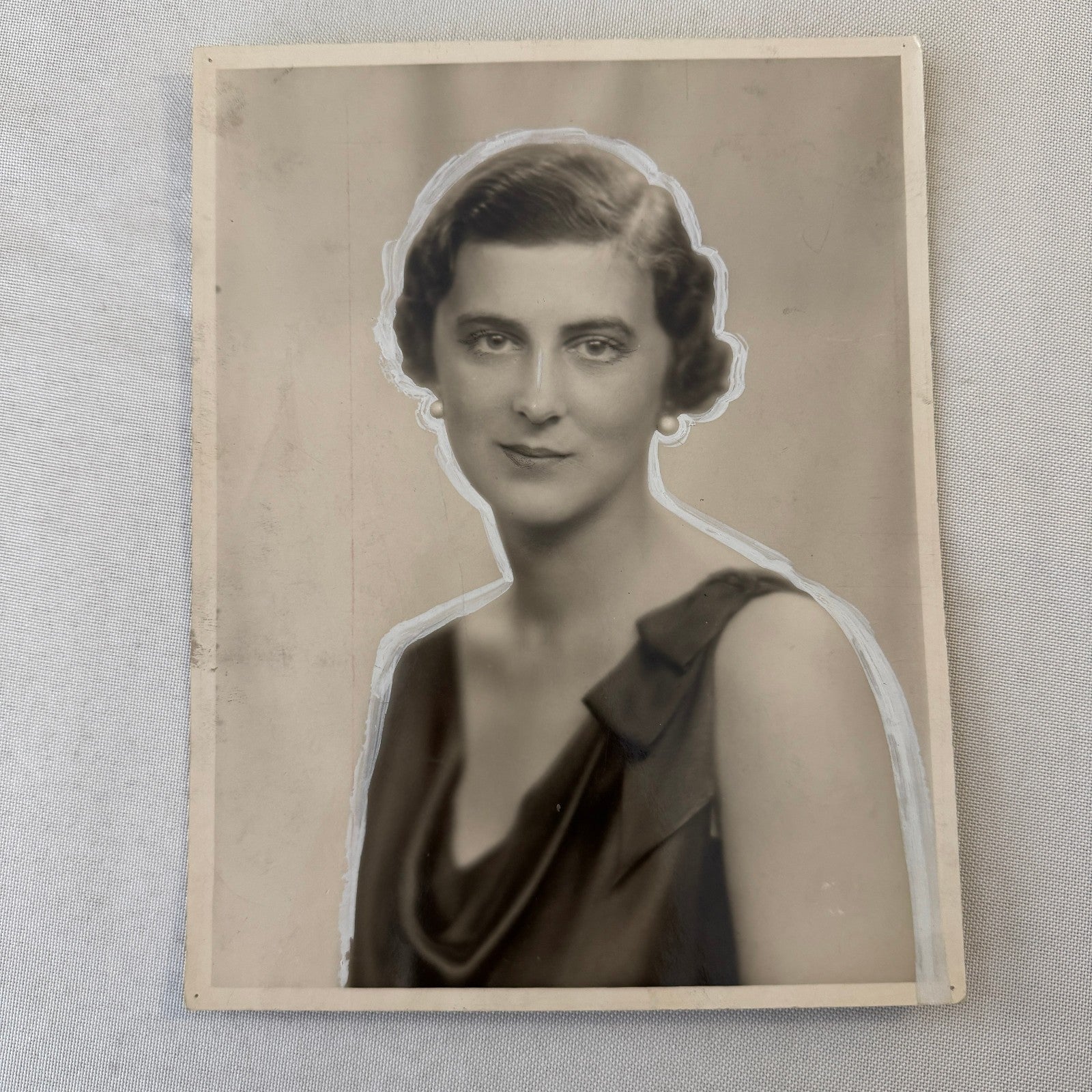 Princess Marina of Greece Press Photo Photograph Print 1934 Vintage Bertram Park