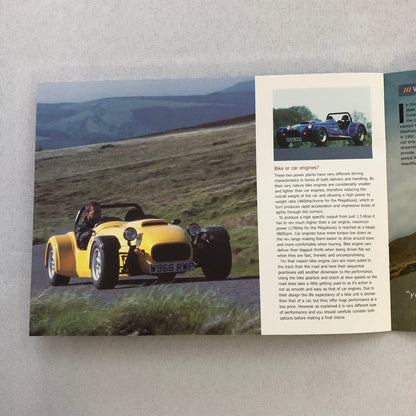 Westfield Sports Car Sales Brochure Catalog Kit Car XI 1600 2000 2000S Megabusa