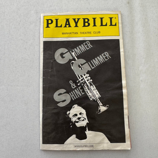 Glimmer Glimmer and Shine Cast Signed Theater Playbill Autographed Signature