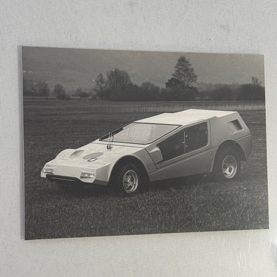 Vintage Kit Car Photo Photograph Volkswagen Chassis Unidentified