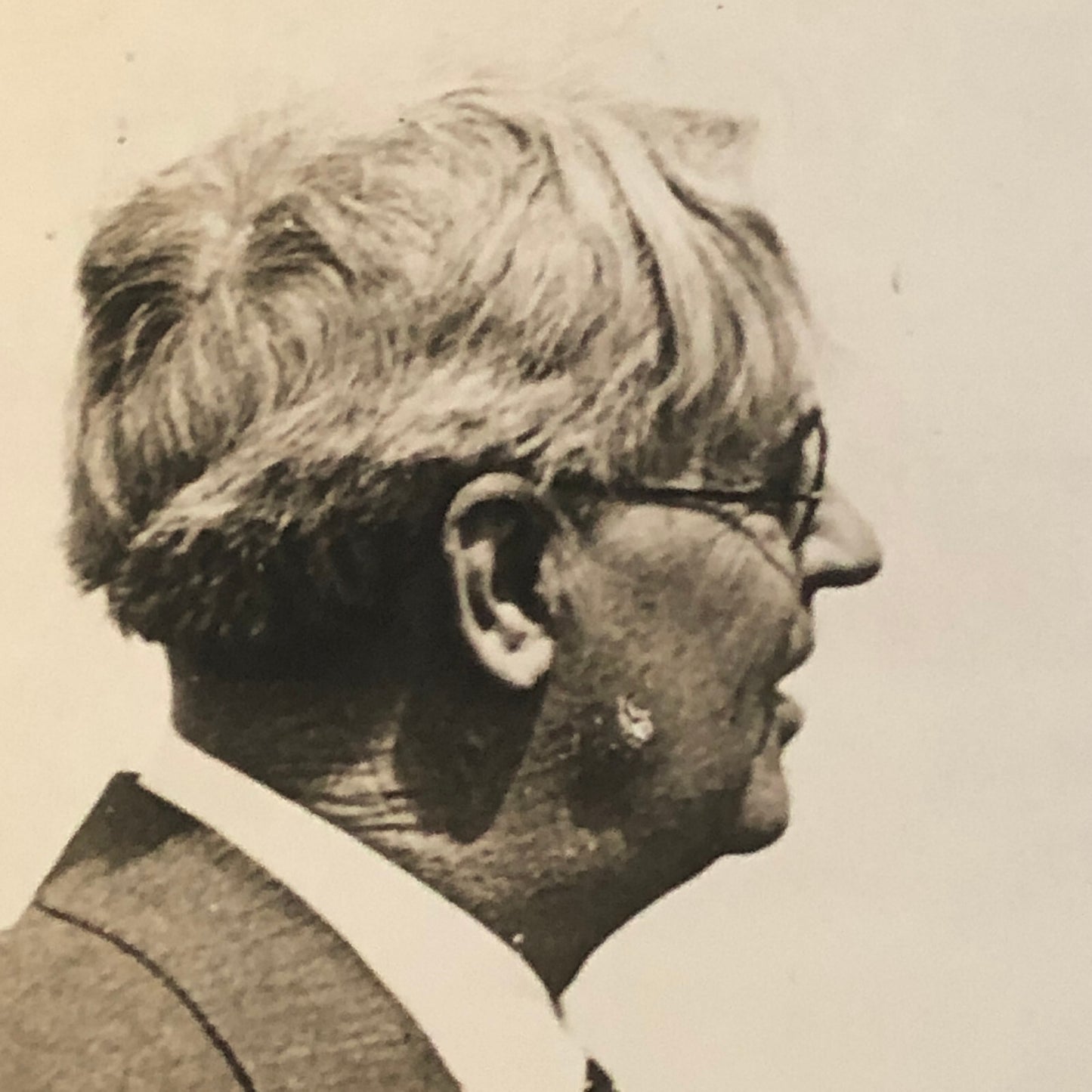 Press Photo Photograph Senator John E Erickson of Montana Underwood Photo