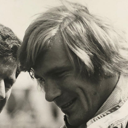 James Hunt Racing Driver Portrait Photo Photograph Print