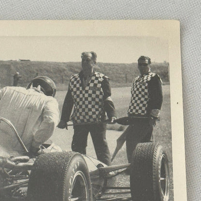 Vintage Racing Photo Crash Wreck Accident Photograph Motorsport Race Print