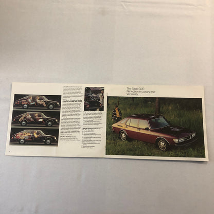 1978 Saab Sales Brochure Catalog Advertising 99 GL EMS GLE