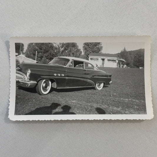 Vintage Buick Car Photo Automobile Photograph Classic Car Print Snapshot