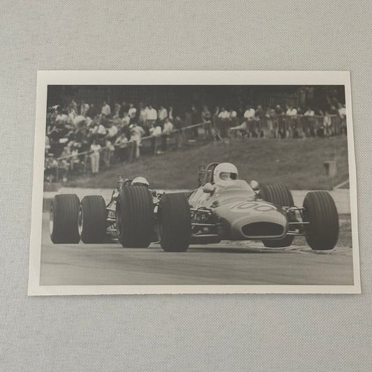 Vintage Racing Photo Formula B Tim Schenken Car Motorsport Photograph Print