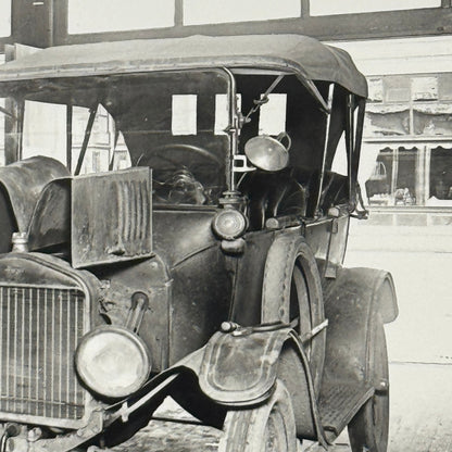 Vintage Auto Shop Photo Mechanic Photograph Car Automobile Modern Print