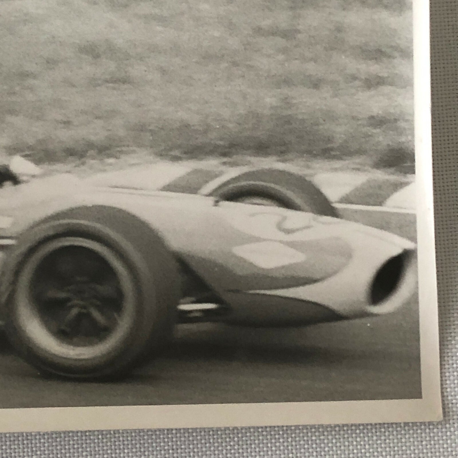 Vintage Racing Car Photo Photograph Print Motorsport Race