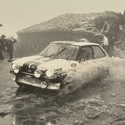 1980 Rallye Monte Carlo Press Photo Photograph DPPI Ford Escort RS1800 MKII