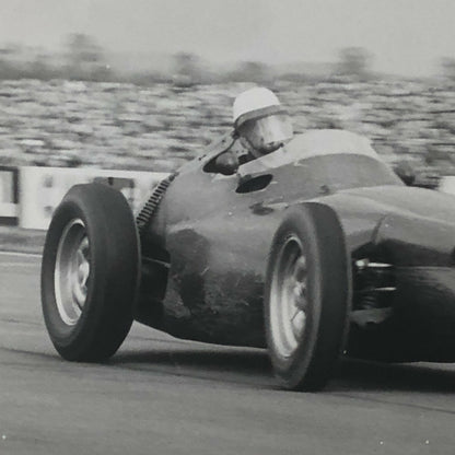 Vintage Racing Car Photograph Photo Print - BRM Car Mike Hawthorne ?