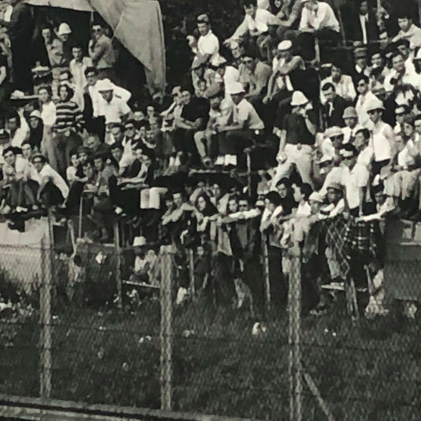 Vintage 1967 Monza Car Racing Photo Photograph John Surtees Bruce McLaren + 