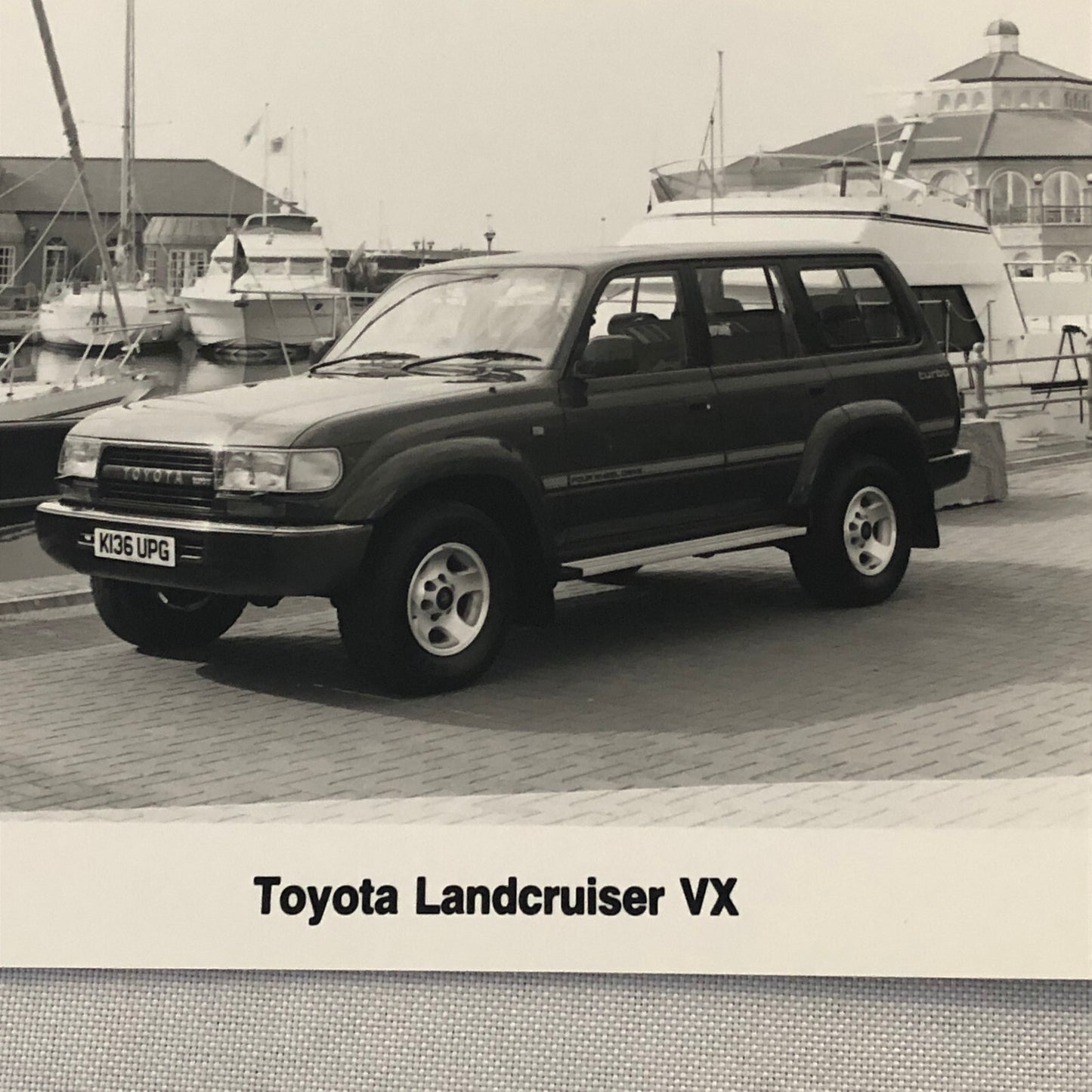 Toyota Landcruiser VX Factory Press Photo Photograph Print Land Cruiser