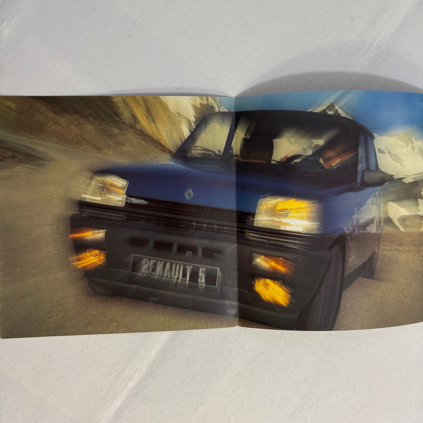 Renault 5 Alpine Turbo Car Sales Brochure Catalog Vintage Advertising DUTCH