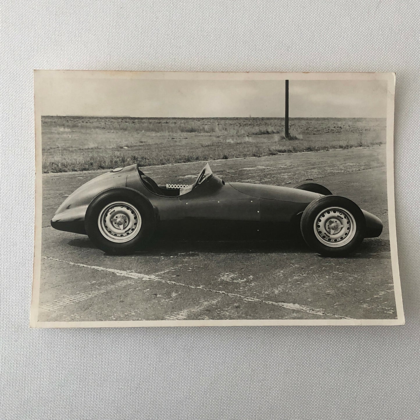 Vintage Racing Car Photograph Photo Print - BRM Car ? 