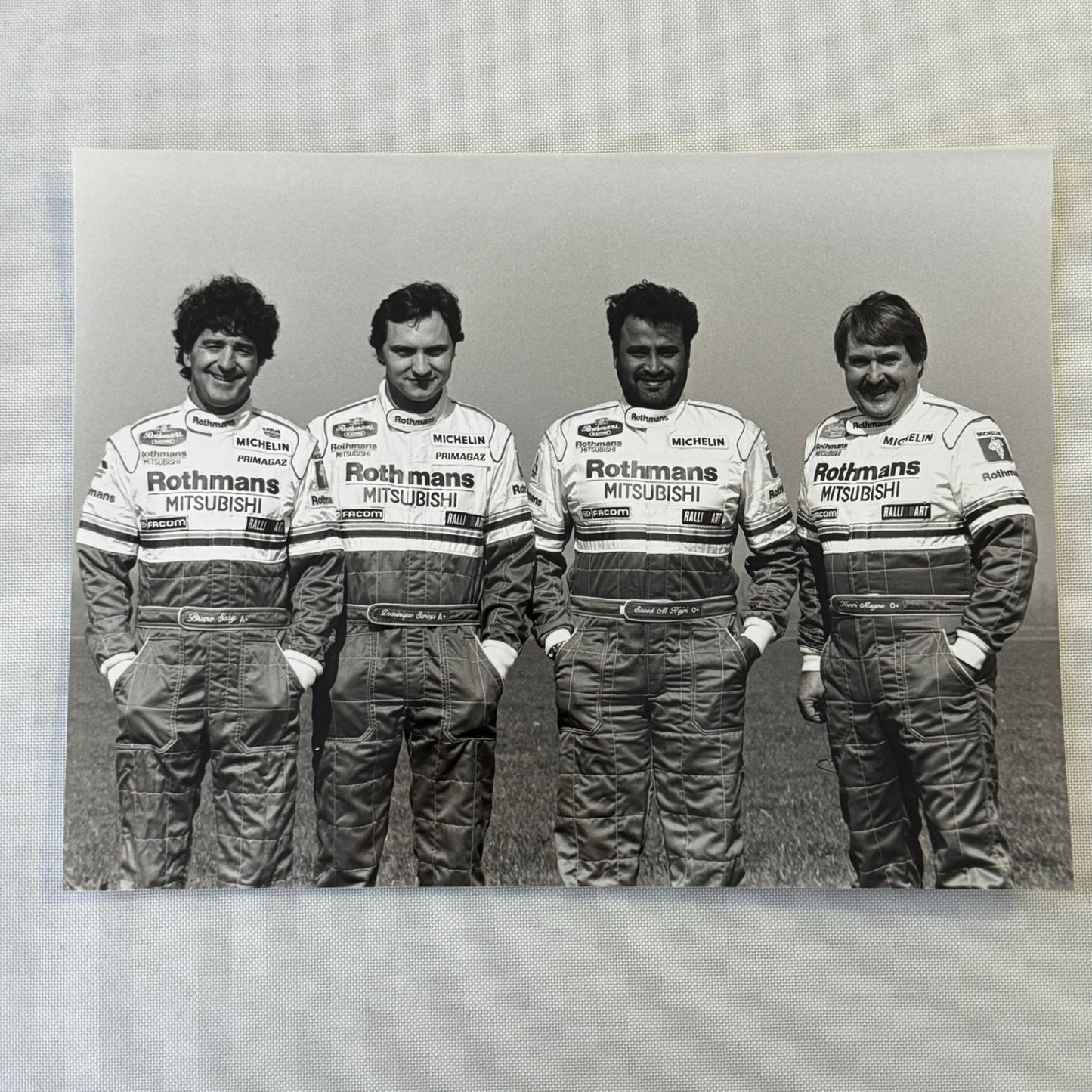 Rothmans Mitsubishi Pajero Rally Rallye Racing Press Kit 1993 Rally of Tunisia