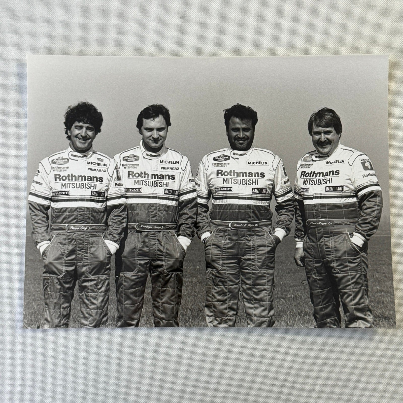 Rothmans Mitsubishi Pajero Rally Rallye Racing Press Kit 1993 Rally of Tunisia