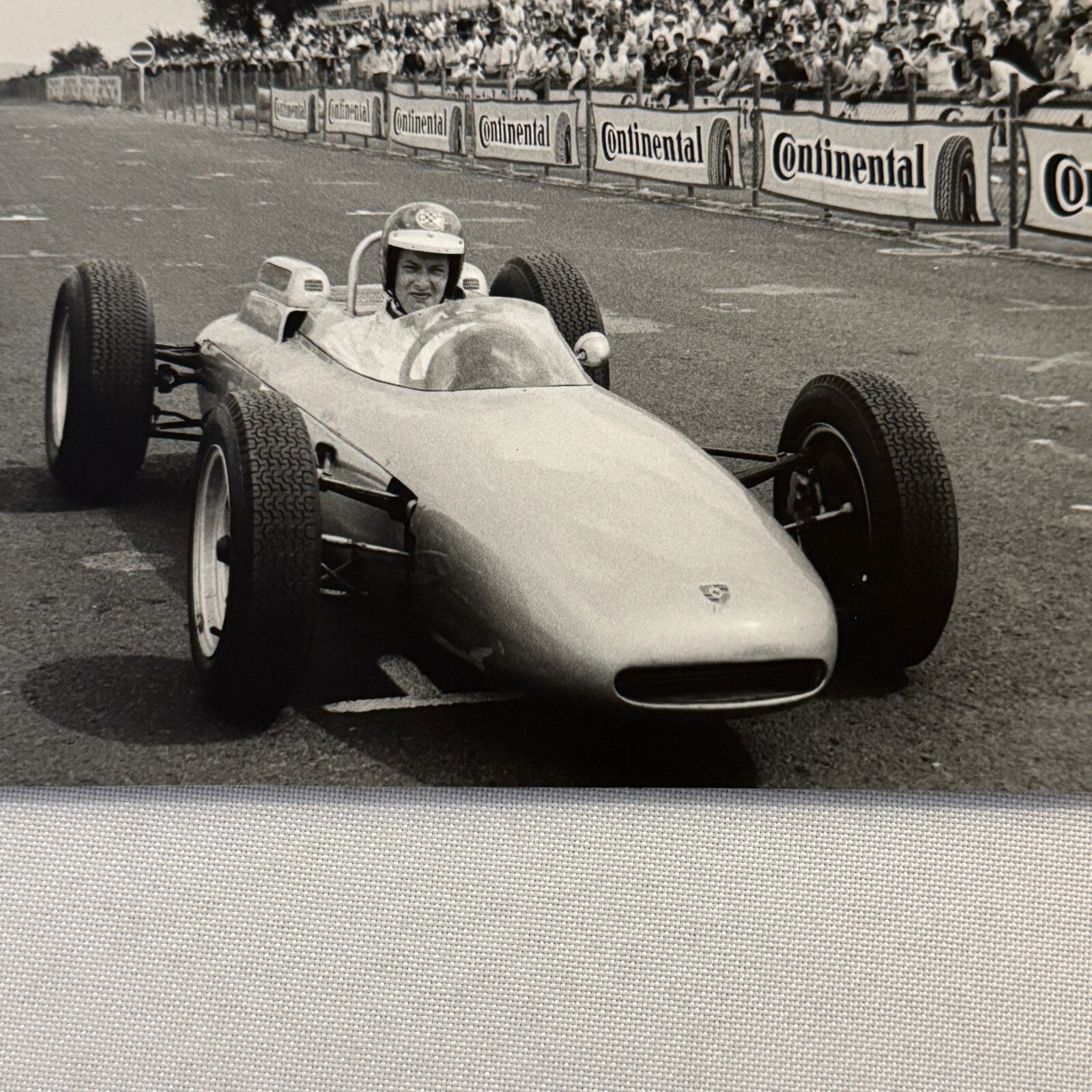 Vintage Porsche Racing Car Photo Photograph Print 1969 German Grand Prix