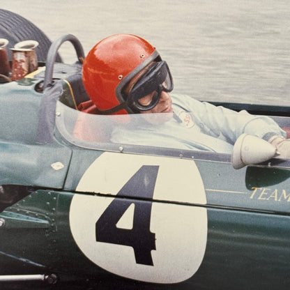 Vintage Lotus Racing Photo Photograph Modern Print
