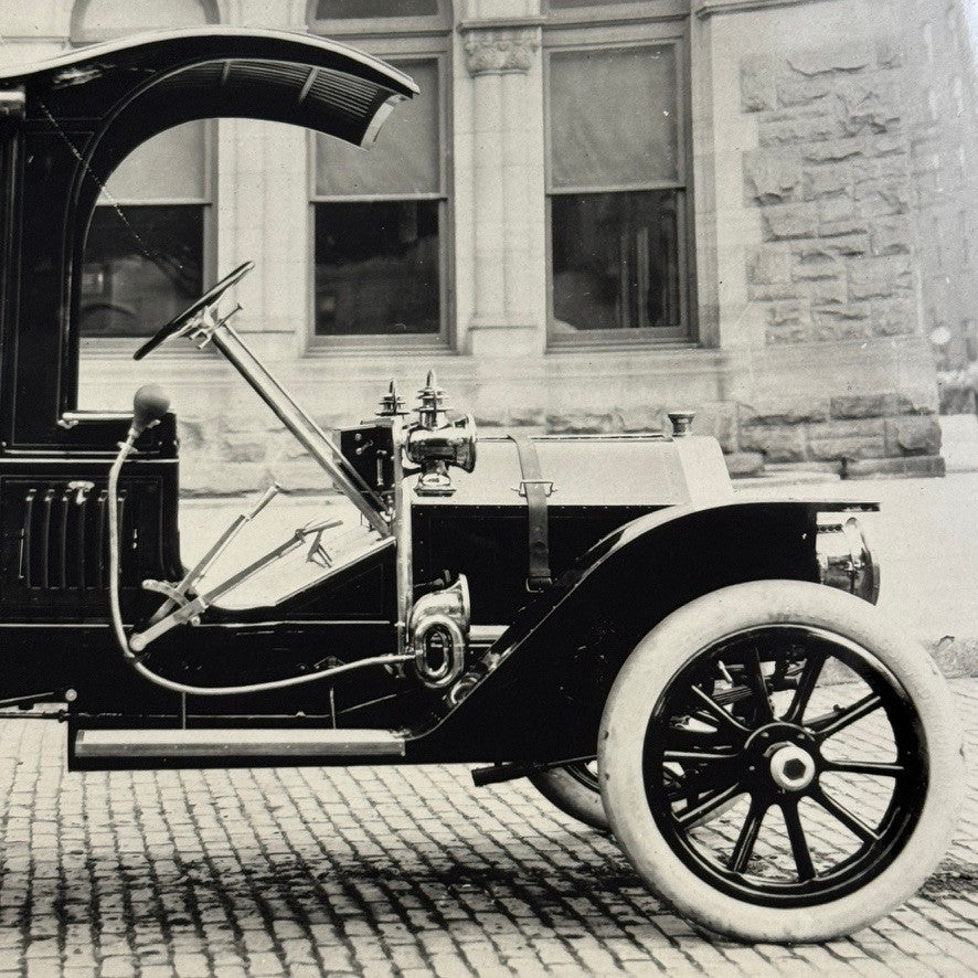 1907 Oldsmobile Mail Car Photo Photograph Vintage Image Modern Print