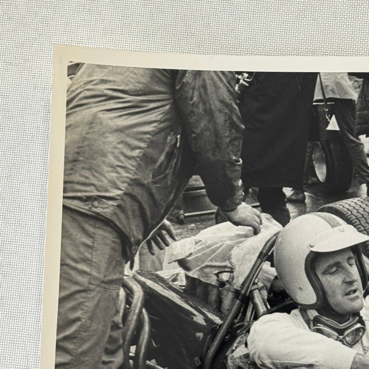 Vintage Racing Photo Denny Hulme Brabham Car Brands Hatch 1966 British GP