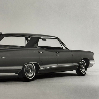 Vintage 1965 Pontiac Star Chief Car Factory Press Photo Photograph Print