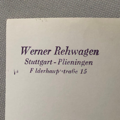 Vintage Solitude Grand Prix Racing Photo Photograph Car