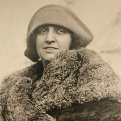 Press Photo Photograph Chicago Opera Star Claudia Muzio 1922 Underwood Photo