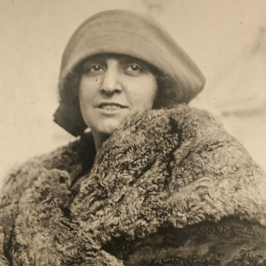 Press Photo Photograph Chicago Opera Star Claudia Muzio 1922 Underwood Photo