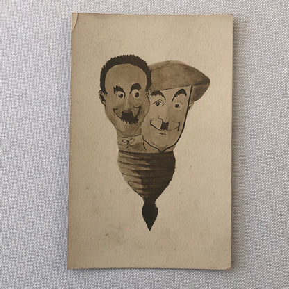 Circus Performer Act Postcard Post Card Unidentified Vintage European