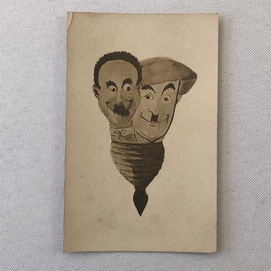 Circus Performer Act Postcard Post Card Unidentified Vintage European